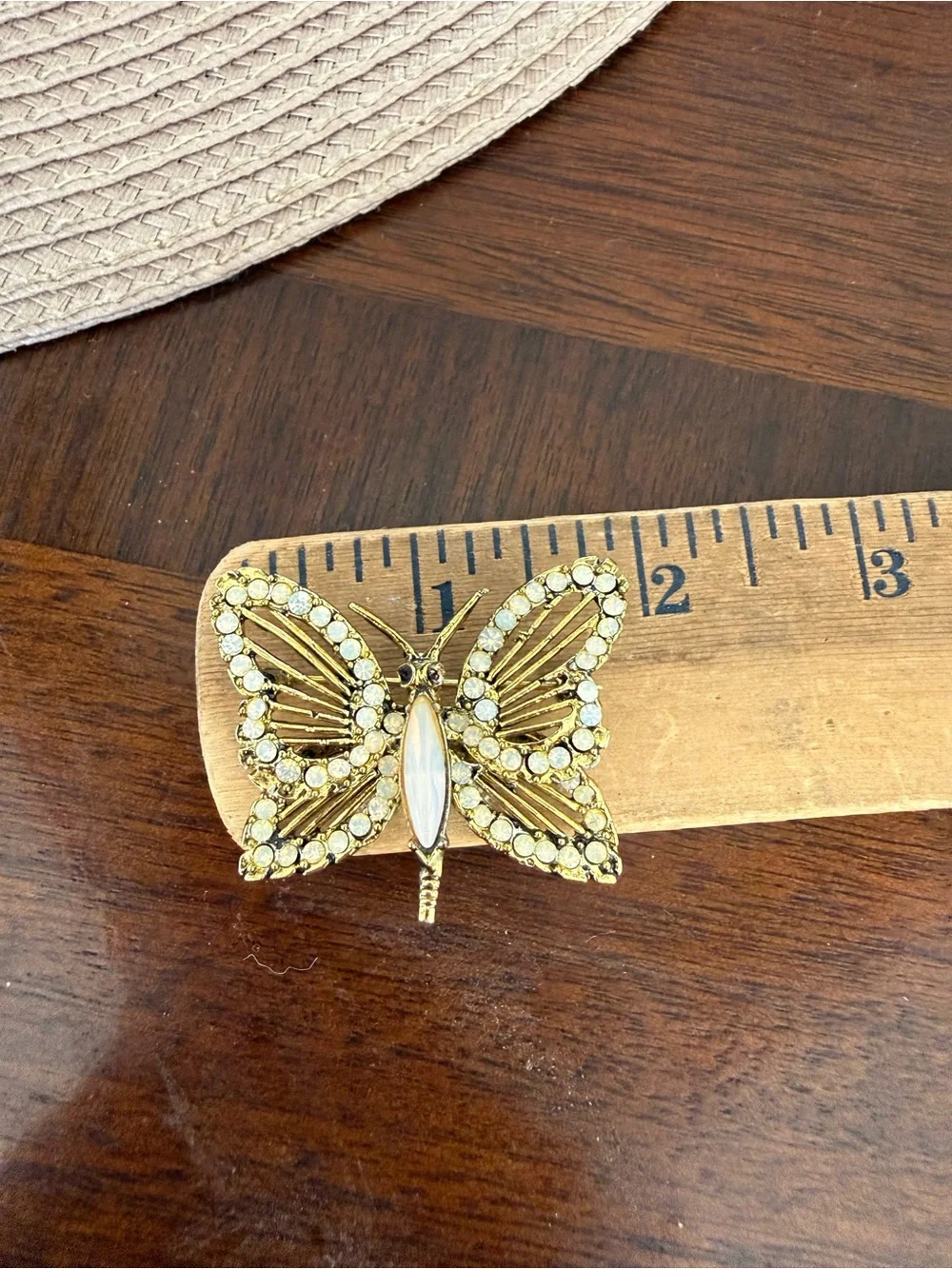 Vintage Butterfly Brooch